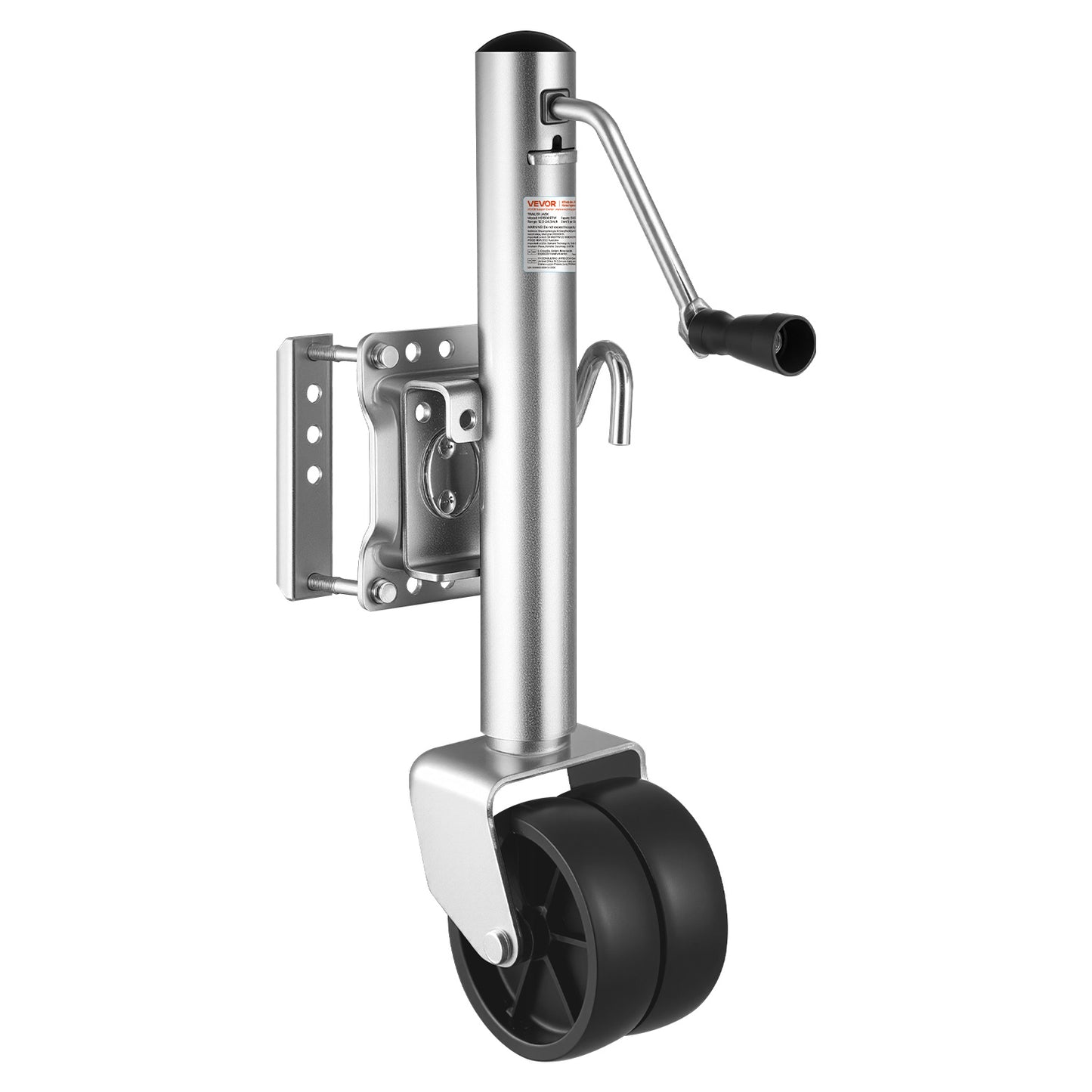 VEVOR Boat Trailer Jack Marine Heavy Duty Swivel Mount Tongue Jack 1000 lbs/1500lbs Load Single wheel / Double wheel