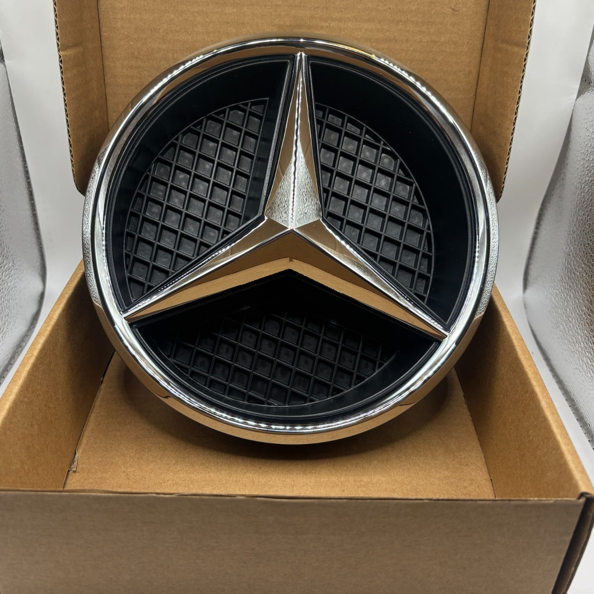 2006-2017 Mercedes-Benz Front Grille Star Emblem Badge w/ Housing A B C E GL GLK