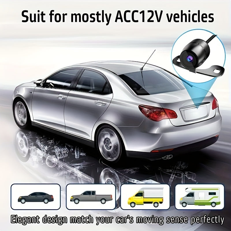 4.3 Inch Automotive Rearview Monitor And Backup Camera System - Universal Fit for Cars, Suvs, Rvs, And Pickup Trucks for Safe Parking And Easy Installation, Without Battery