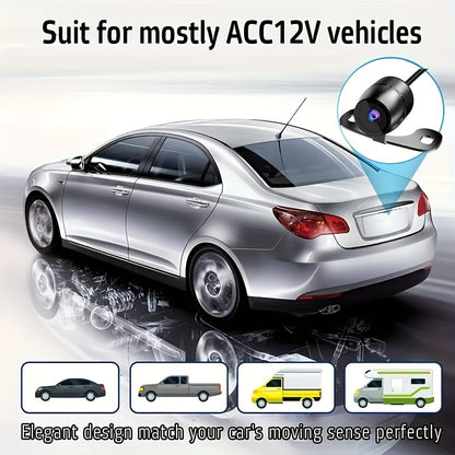 4.3 Inch Automotive Rearview Monitor And Backup Camera System - Universal Fit for Cars, Suvs, Rvs, And Pickup Trucks for Safe Parking And Easy Installation, Without Battery
