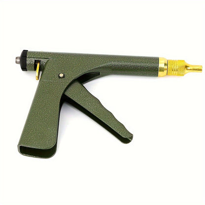Tire Plugger Tubeless Tire Wheel Repair Gun Kit Mushroom Plug Probe Nozzle! - Tire Repair Kit - Tubeless Tire Wheel Repair Gun with Mushroom Plug And Probe Nozzle for Easy And Fast Fixing - Essential Tool for Car Owners And Mechanics, Tire Repair Gun, Tir