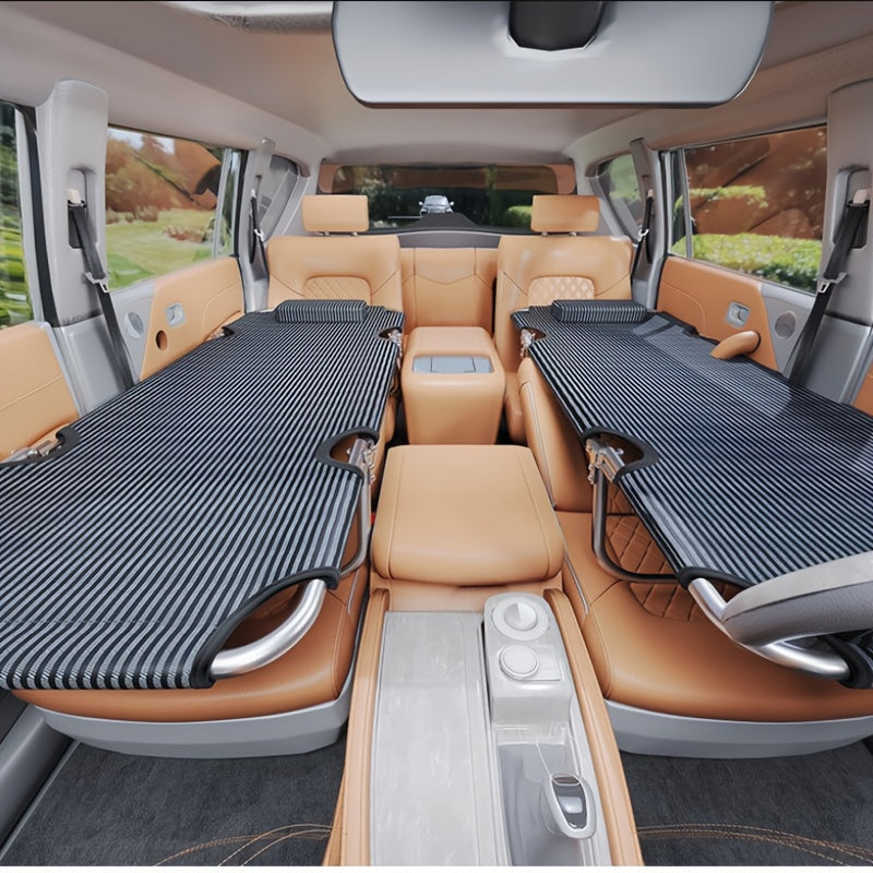 Non-inflatable Universal Car Bed, Non-rear Seat Bed, Folding Travel Bed, In-car Sleeping Wonder for Sedans