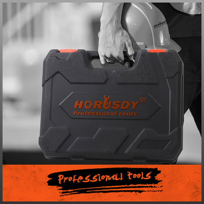 32pcs Combination Wrenches Featuring Both Box And Open Ends, Suitable for Standard Sizes in SAE And Metric Ranging from 1/4" to 1" And 7Mm to 22Mm, Made from Chrome Vanadium Steel And Comes with a Case