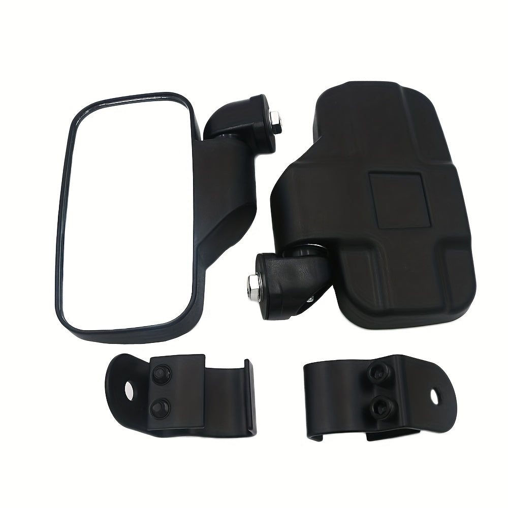 1 Pair UTV Rear View Side Mirrors for Polaris Ranger 500 570 XP 900 1000/General 1000