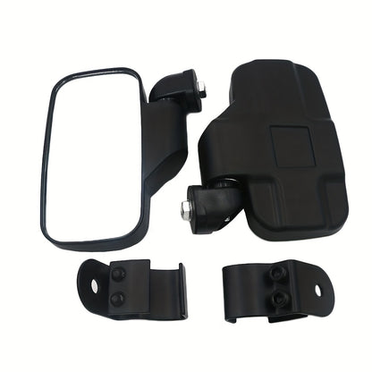 1 Pair UTV Rear View Side Mirrors for Polaris Ranger 500 570 XP 900 1000/General 1000