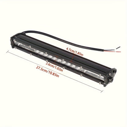 Two 10-Inch LED Light Bars Plus Four 4-Inch Work Pods for Off-Road Trucks, Suitable for Jeeps, Utes, 4Wds, And Atvs, Without Battery