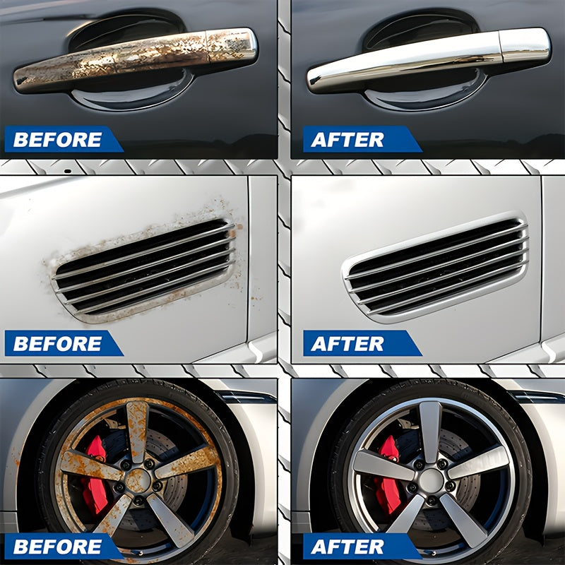 Versatile Car Rust Prevention Solution Featuring a Matte Sponge Applicator, Oxidation Conversion Spray, Requires No Power, Ideal for Safeguarding Car And RV Components, Liquid Format, Efficiently Removes And Repairs Rust