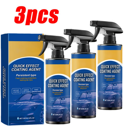 Car Coating Spray: Protective Ceramic Coating Nano Spray, Car Coating Polishing Spray, Plastic Restorer, Quick Repair for Minor Scratches. Car Care Restoration And Repair Paint Waxing Spray, Coating Sealing Liquid