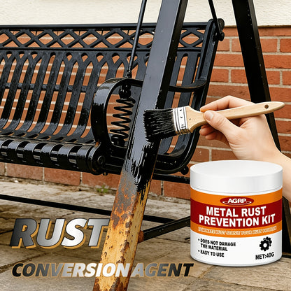 Metal Rust Conversion Agent for Automotive Metal Surfaces. Suitable for Automotive Chassis, Frames, Door Frames, Wheel Hubs, and Other Metal Components. Provides Long-lasting Protection by Effectively Preventing Rust Formation and Creating a Stable