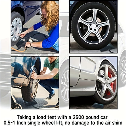 3pcs Blue Car Restoration Airbags, Without Battery
