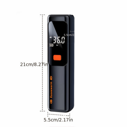 Cordless Tire Inflator 150PSI Portable Air Compressor with USB-C Charging & 3X Quick Inflate for Car Motorcycle Bicycle – One-Button Smart Pump