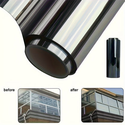 3pcs Black Car Window Tint Film Roll (118"x19.6" Total) - UV Resistant, 35% Blackout, 15% Blocking & 5% PP /Removable Privacy Wrap, Easy Peel & Stick Application for, Trucks, SUVs - Heat & Glare Protection