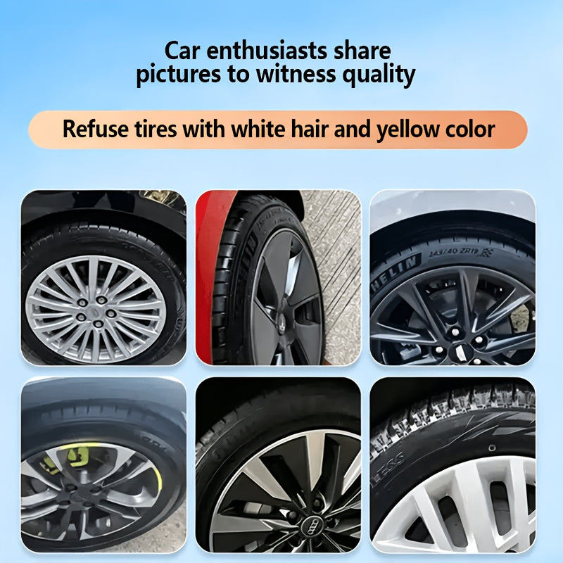 Heavy-Duty Multi-Purpose Plastic & Rubber Repair Paste Suitable for Cars, Tires, Wheel Hub Refurbishment - DIY Anti-Crack & Anti-Aging Protectant, Tire Shine Gel, Restorer for Auto Interior, Furniture Repair, Formula