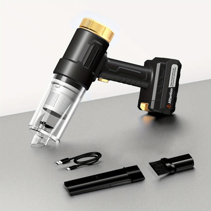 Car Vacuum Cleaner Suction Strong, Convenient Wireless Dust Collector, Car And Household Cleaning Supplies, Cool Automotive Supplies, Gap Vacuum, Suitable For Cars, RV, Kitchen, Floor, Home And Other Cleaning Equipment