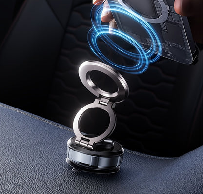 Magnetic Car Phone Holder [78+LBS Strongest Suction And 2400gf Strongest Magnetic Force] 360° Adjustable Car Phone Holder, Car Phone Holder for I Phone 16 Pro Max 15 14 13 12 Plus (Aluminum Alloy)