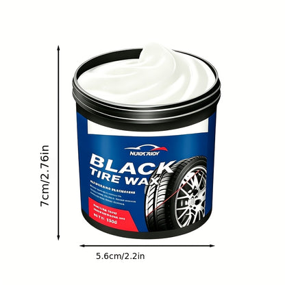 Heavy-Duty Multi-Purpose Plastic & Rubber Repair Paste Suitable for Cars, Tires, Wheel Hub Refurbishment - DIY Anti-Crack & Anti-Aging Protectant, Tire Shine Gel, Restorer for Auto Interior, Furniture Repair, Formula