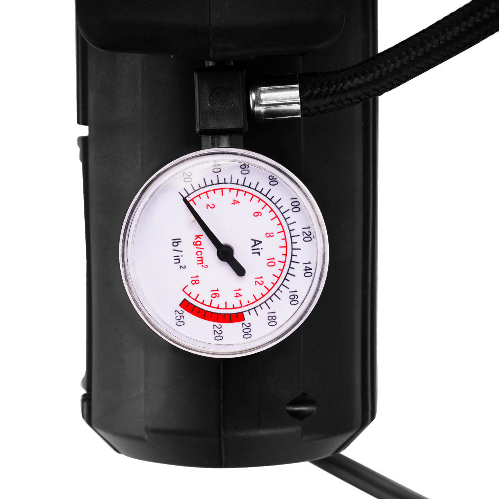 Heavy Duty 12V Portable 250PSI Car Tyre Auto Tire Inflator Pump Air Compressor