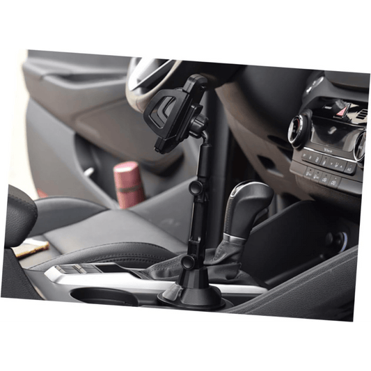 Mobile Phone Holder Car Phone Bracket Phone Clip Bracket Car Phone Rack Phone Mount Cradle Car Holder for Mobile Phones Car Cup Holder Phone Mount Mobile Stand Adjustable Plastic