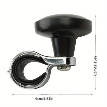 1/2pcs High-End Carbon Fiber Steering Wheel Knobs Are Universal, Enhancing Driving Comfort And Made of Durable PC Material