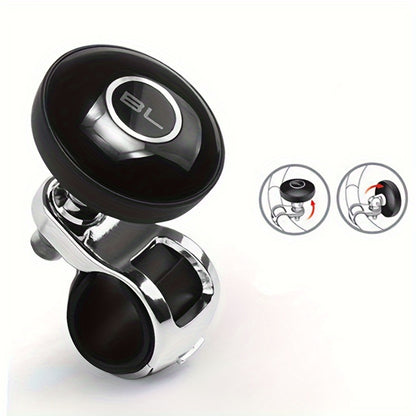 1/2pcs High-End Carbon Fiber Steering Wheel Knobs Are Universal, Enhancing Driving Comfort And Made of Durable PC Material