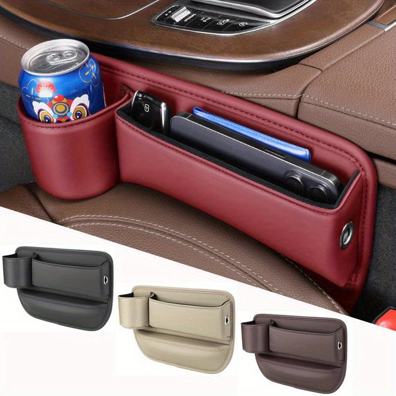 2pcs Storage Box + 2pcs File/1pc Storage Box + 1pc Towel Car Seat Gap Organizer Storage Box Pocket Multifunction Universal Wallet Keys Card Cup Phone Holder Auto Interior Accessories Car Storage Boxes|car Accessories Clearance|car Seat Side Filler