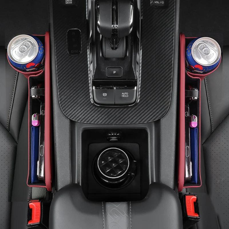2pcs Storage Box + 2pcs File/1pc Storage Box + 1pc Towel Car Seat Gap Organizer Storage Box Pocket Multifunction Universal Wallet Keys Card Cup Phone Holder Auto Interior Accessories Car Storage Boxes|car Accessories Clearance|car Seat Side Filler