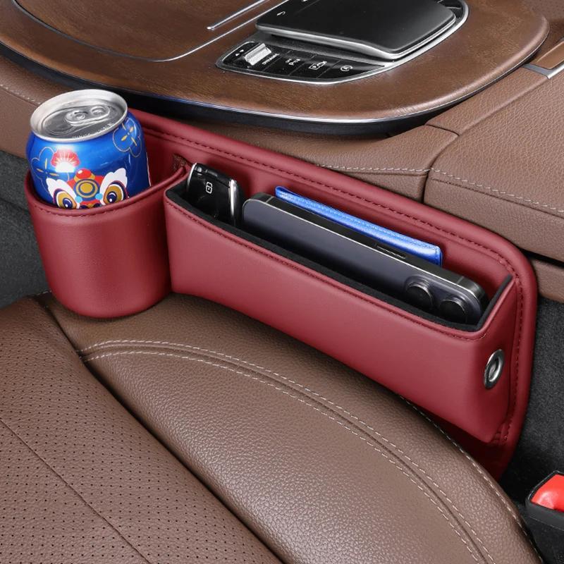 2pcs Storage Box + 2pcs File/1pc Storage Box + 1pc Towel Car Seat Gap Organizer Storage Box Pocket Multifunction Universal Wallet Keys Card Cup Phone Holder Auto Interior Accessories Car Storage Boxes|car Accessories Clearance|car Seat Side Filler