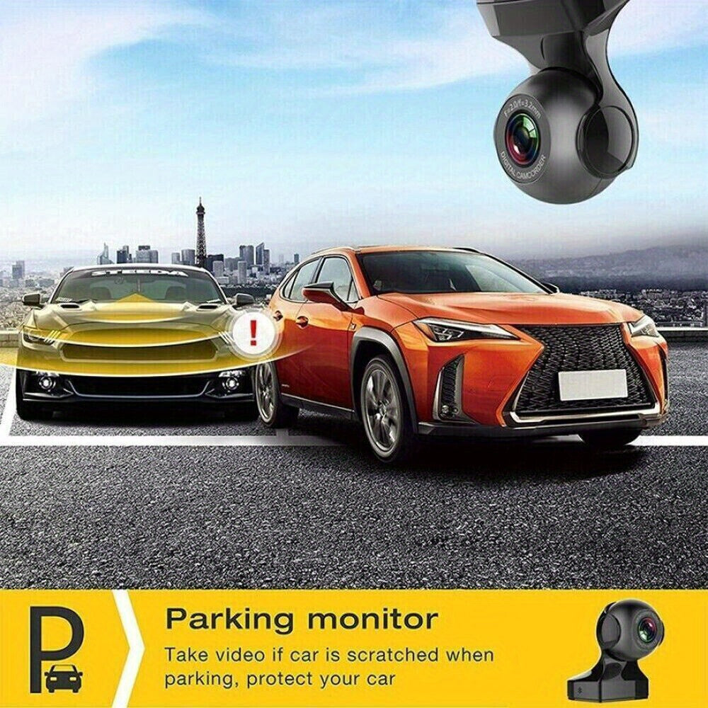 170° WiFi Dash  Recorder   HD 1080P  DVR Vehicle  G-Sensor