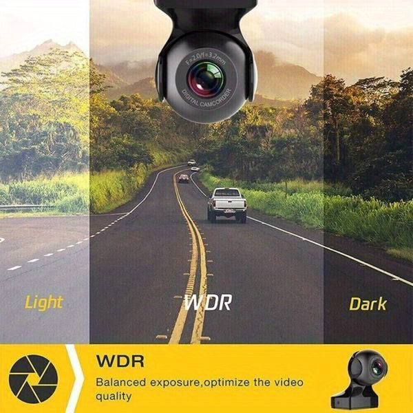 170° WiFi Dash  Recorder   HD 1080P  DVR Vehicle  G-Sensor