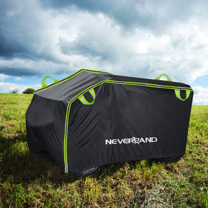 NEVERLAND XL Quad Bike ATV Cover Waterproof Sun Rain All Weather UV Protection Universal Fit 190T with Storage Bag