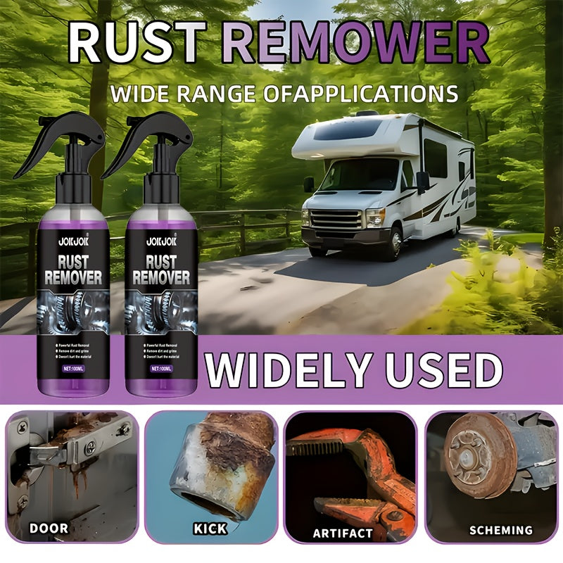 Versatile Car Rust Prevention Solution Featuring a Matte Sponge Applicator, Oxidation Conversion Spray, Requires No Power, Ideal for Safeguarding Car And RV Components, Liquid Format, Efficiently Removes And Repairs Rust