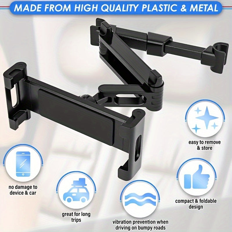 Tablet Holder And Phone Holder for Car Rear Headrests
