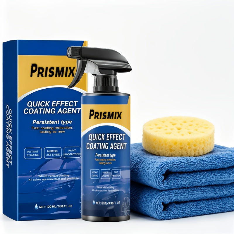 Car Coating Spray: Protective Ceramic Coating Nano Spray, Car Coating Polishing Spray, Plastic Restorer, Quick Repair for Minor Scratches. Car Care Restoration And Repair Paint Waxing Spray, Coating Sealing Liquid