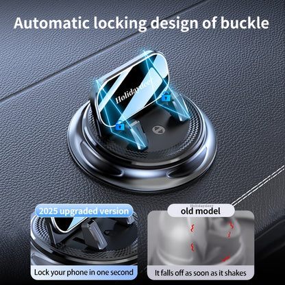 [2025 New Car Mount] 360° Rotating Car Mount Car Phone Holder Stand Upgraded Handsfree Stand Phone Holder for Car Compatible with Iphone Android