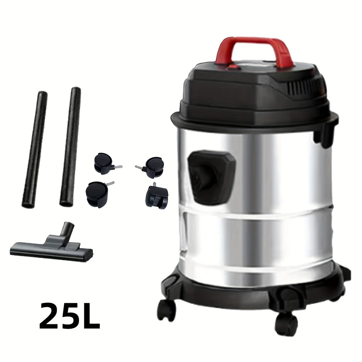 Wet Dry Vacuum Cleaner 5.28–6.6 Gal – High-Power Shop Vac, Super Suction, Efficient Filtration, for Car & Home