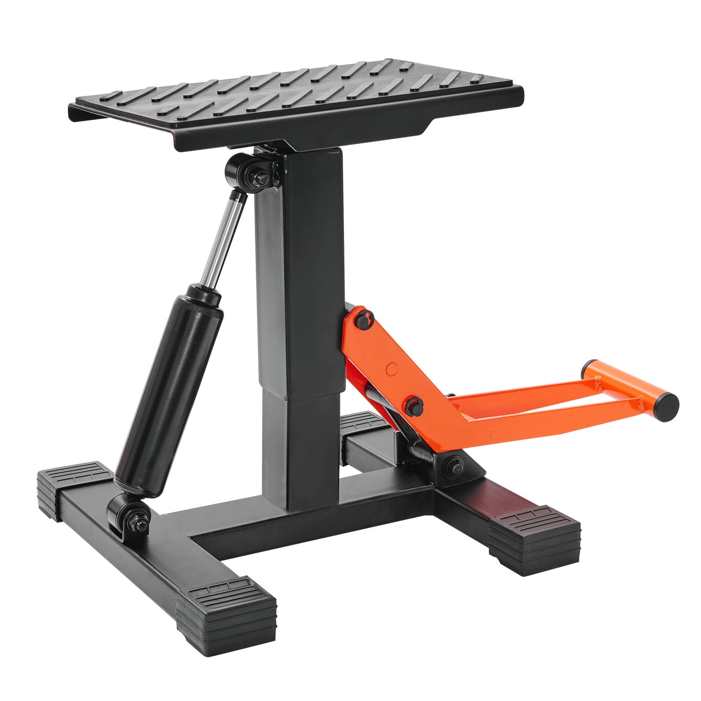 Happybuy Hydraulic Motorcycle Stand, 440Lbs Load Capacity, Adjustable Height Lifting Table for Repair And Maintenance, Ideal for Dirt Bike And Pit Bike Additions