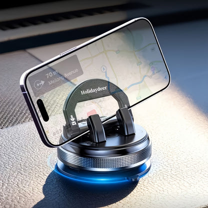 New 360 Degree Rotating Car Phone Holder - Car Dashboard Phone Holder, Durable Dashboard Mount, Suitable for Smartphones, Ideal for Car Navigation And Entertainment, Sturdy And Non-Slip Support