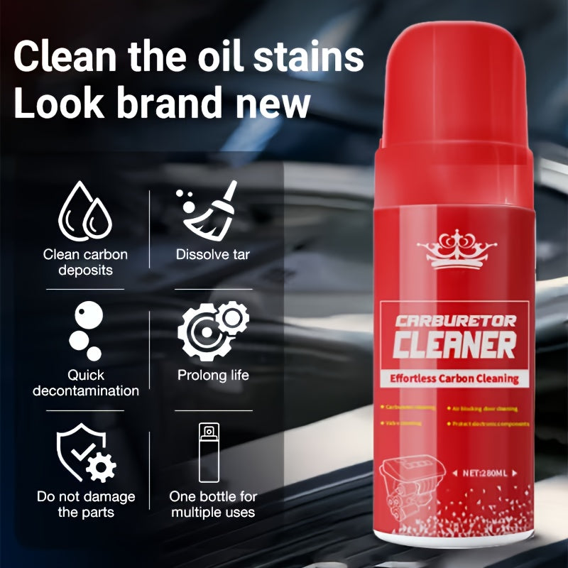 Versatile Engine Exterior Cleaner, Effective in Eliminating Oil Marks, Dirt, And Grime, Suitable for Engine Head Washing, Featuring a Low-Odor Liquid Additive for Fuel Systems And Exhaust Pipes, Ideal for Automotive Mechanical Maintenance