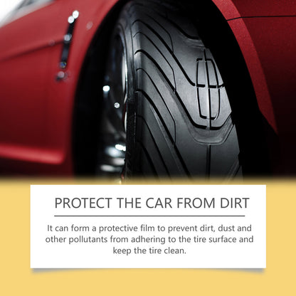2pcs Car Black Interior Tire Polishing And Retreading Paste Tire Cleaning Rust Removal Polishing Shine Enhancement Anti-Fouling Wheel Retreading Paste - Lasting Shine, Noticeable Effect, Beeswax Ingredients, No Professional Tools Needed