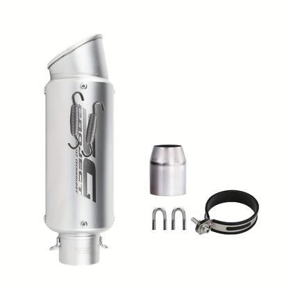 ANMIEN Sturdy Motorcycle Exhaust Pipe - 51/60Mm Diameter, Made of Stainless Steel, Compatible with NMAX 125/155, for Suzuki GSX650F, GSX1250, GSX650R, Motorcycle Exhaust, Enhances Vehicle Performance, Stylish Exhaust Design