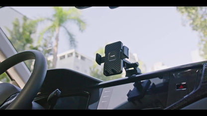 TOPK Upgrade Car Phone Holder Mount Universal Cell Phone Car Mount For Dashboard Car Dash Mount Mobile Holder For IPhone Samsung And All Android Smart Phones