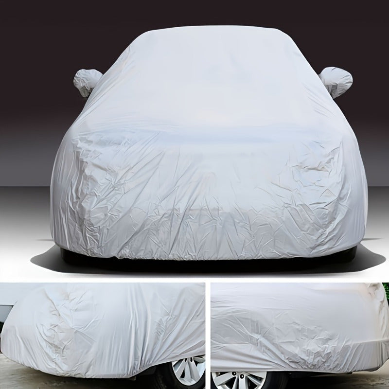 Universal Waterproof Car Cover-Full Car Cover. Uv-Proof, Rain-Proof, Dust-Proof, Snow-Proof And High Temperature-Resistant PEVA Materials, Four-Season Vehicle Protection, Auto Parts, Car Cover | Fashion Car Cover