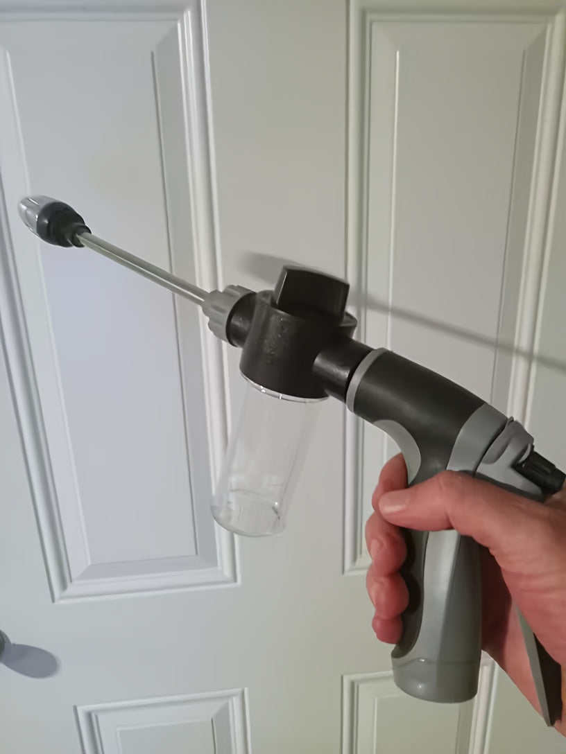 Portable Wash Spray Gun Enhanced Water Flow Easy Grip Christmas New Year Handy Item for Car Wash & Garden Use