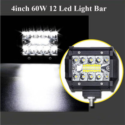 Ultra Slim LED Bar 20 Inch 180W Offroad Light Single Row 12V 24V LED Work Lamp For Auto ATV SUV Tractor Boat Light Bar