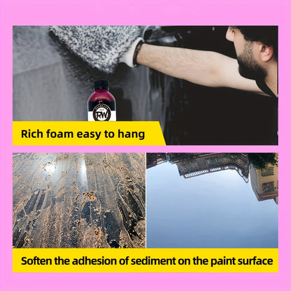 Pink Car Pre Wash Foam Touchless Bug Tar Remover Ph Neutral Snow Foam for Safe DIY Detailing Pre Soak Before Contact Wash Safe for Ceramic Coating (340oz)