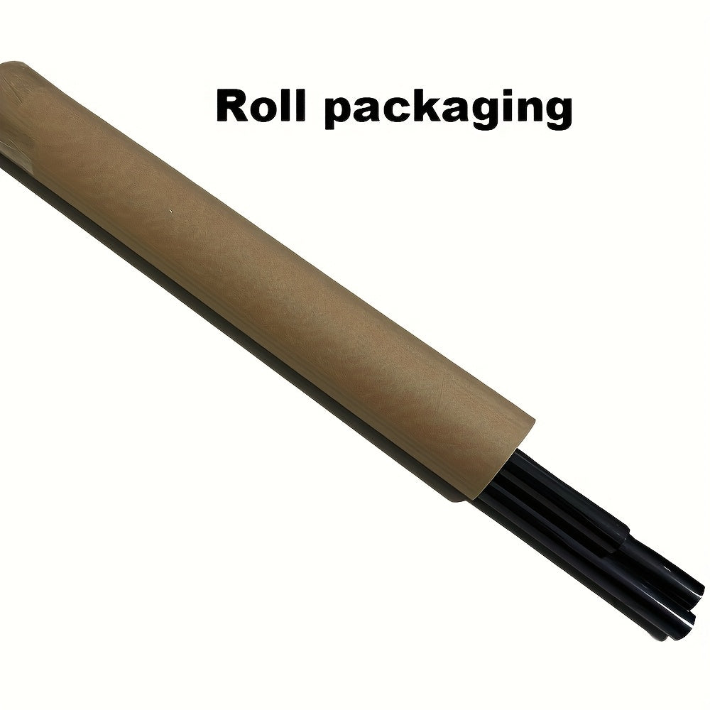 3pcs Black Car Window Tint Film Roll (118"x19.6" Total) - UV Resistant, 35% Blackout, 15% Blocking & 5% PP /Removable Privacy Wrap, Easy Peel & Stick Application for, Trucks, SUVs - Heat & Glare Protection