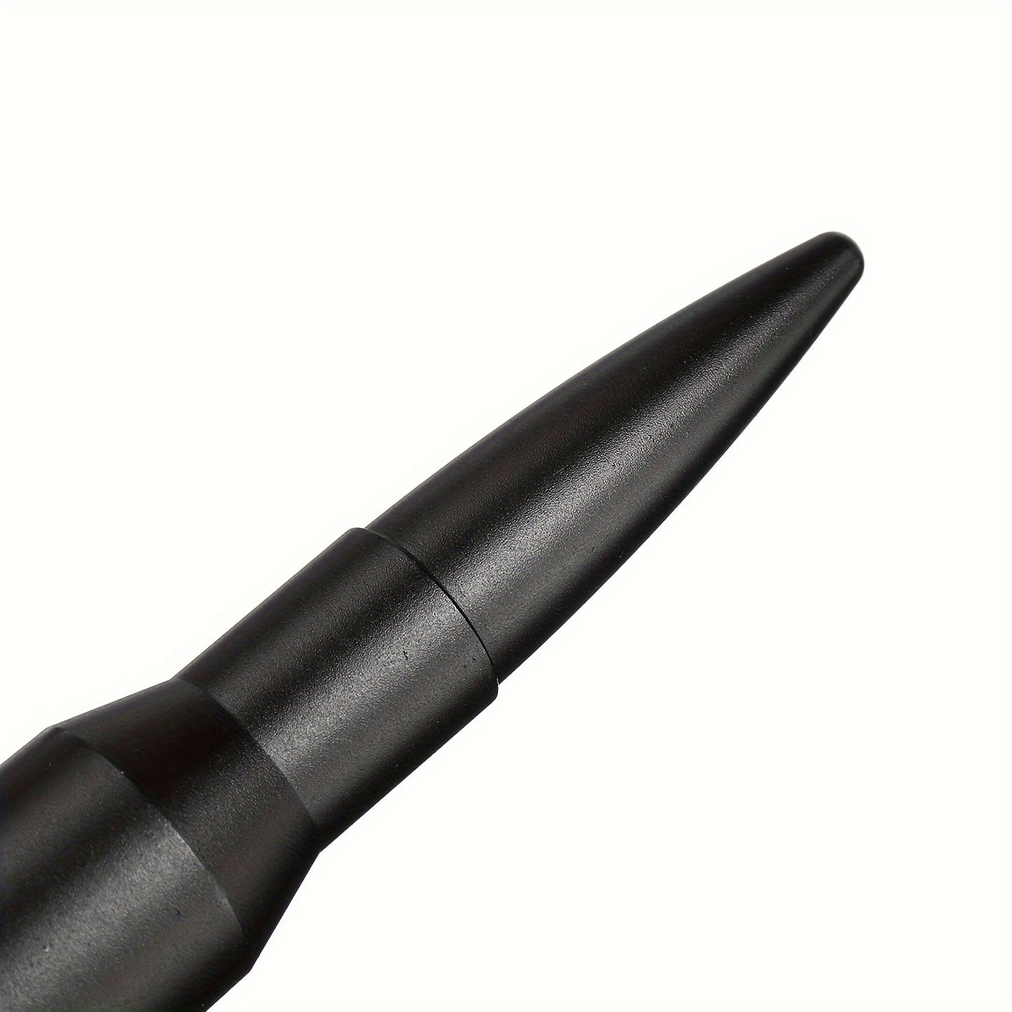 Universal 50 Cal Bullet Antenna for Truck | Compatible with Chevy Silverado, for Ford Bronco F150, for Ram 1500, for GMC Sierra, for Jeep for Wrangler, for Toyota Tundra | Black 5.3 Inch, Aluminum Alloy Material, Without Battery
