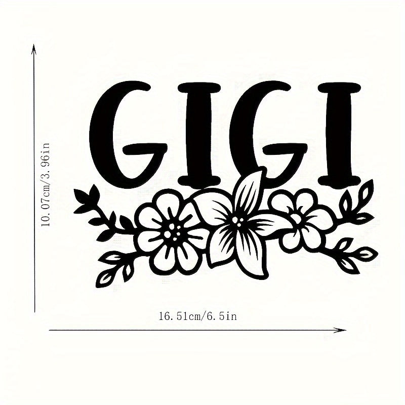 A Fun-Filled Gigi Car Sticker Happiness Is a Sign of Gigi