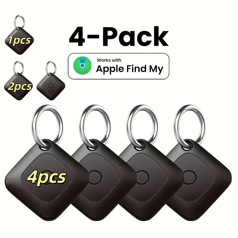 GPS Tracker, Portable Real-Time GPS Tracking Device, Global Coverage Location Tracker, Suitable for Cats and Dogs, Keys, Wallets, Etc., Eliminate the Habit of Forgetting Things and Make Your Travel Easier, Only Applicable to IOS Devices