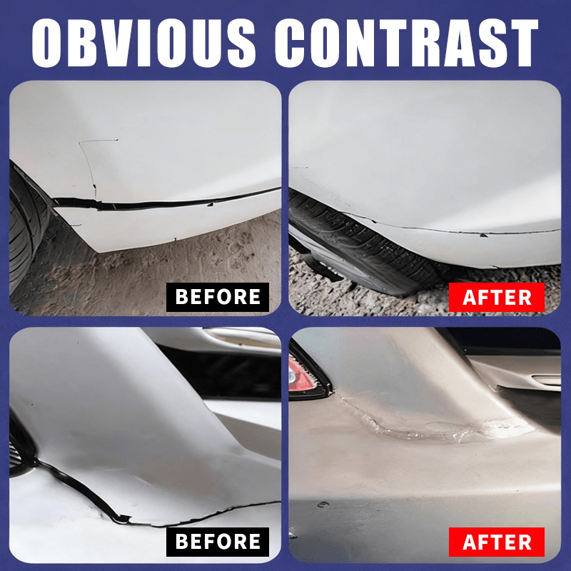 KJM Liquid Instant Adhesive & Repair Glue - Quick-Dry Strong Bonding Agent for Cars, Auto Body, Bumpers, Headlights, Mirrors, Plastic & Metal Surfaces - No-Mix Formula (Liquid Applicator Tube) - Car Restoration Adhesive
